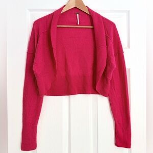 Free People Cashmere Disco Shrug Size S